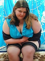 Cute Teen Plumper on Lingerie Teasing